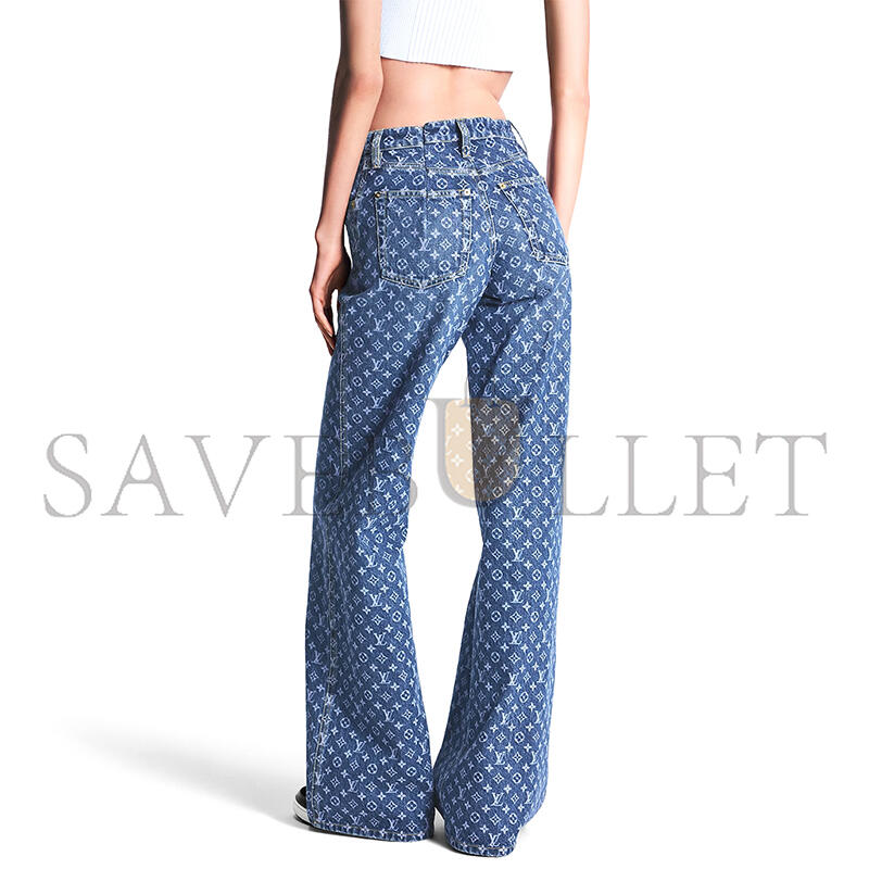 LOUIS VUITTON MONOGRAM FLARED JEANS 1AHENQ